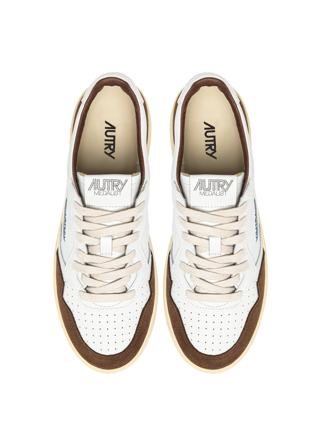 Autry Medalist Low - White/Tundra - Uomo