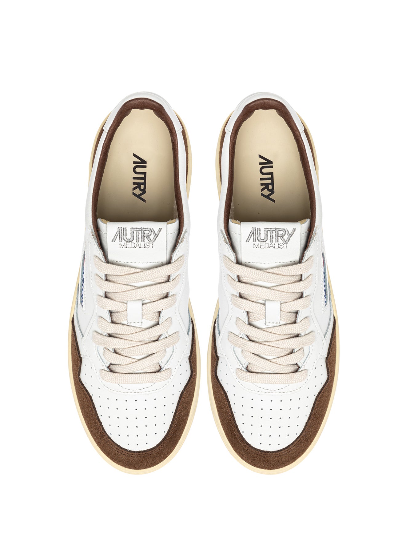 Autry Medalist Low - White/Tundra - Uomo