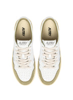 Autry Medalist Low - White/Gray Green - Uomo