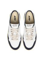 Autry Medalist Low - White/Oceano - Uomo