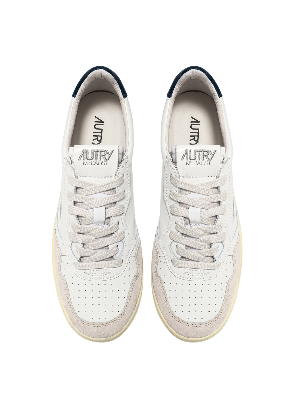 Autry Medalist Low - White/Blue - Uomo
