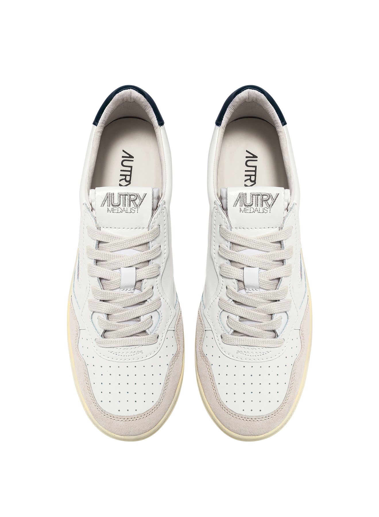 Autry Medalist Low - White/Blue - Uomo