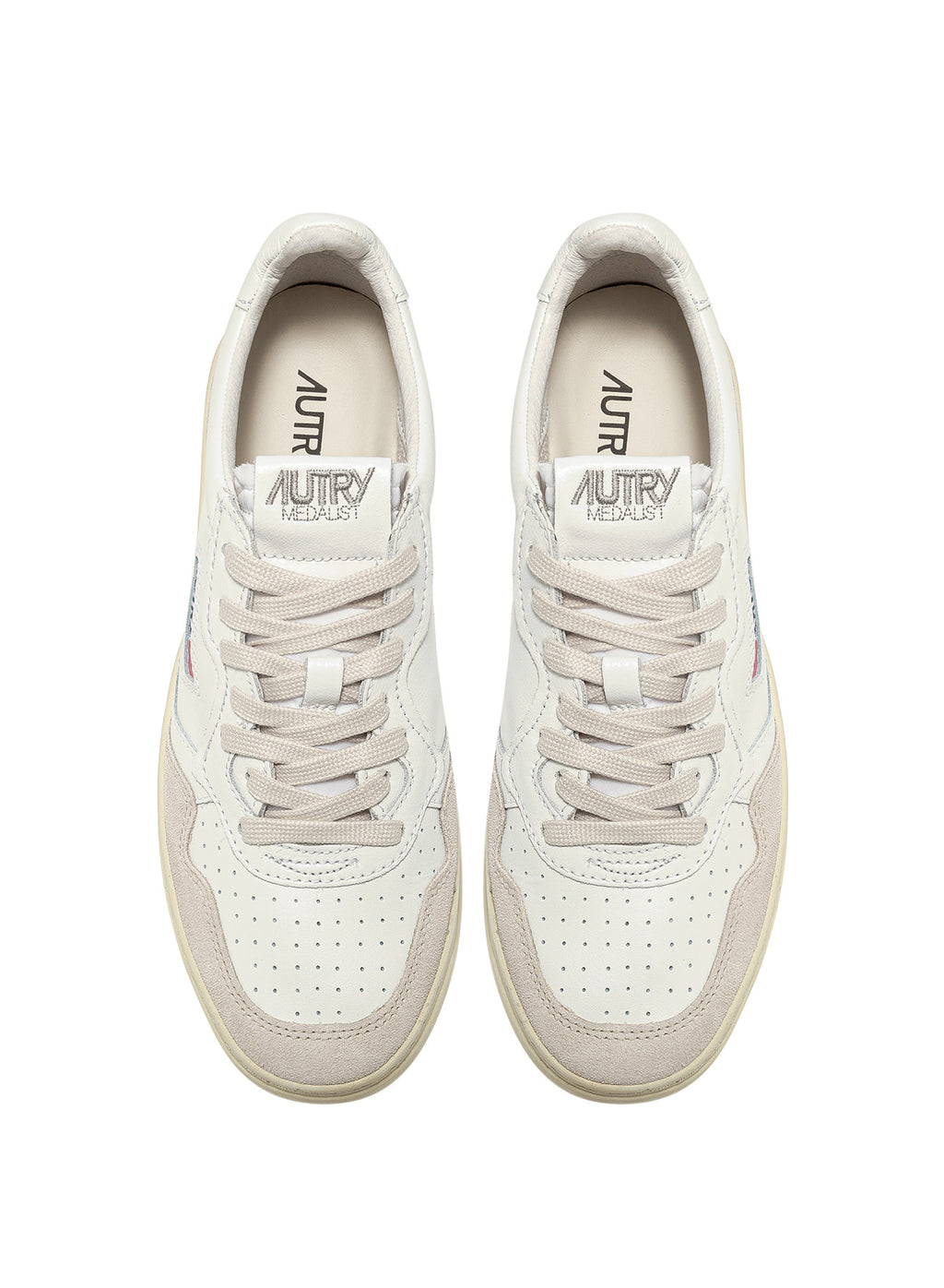 Autry Medalist Low - White - Uomo