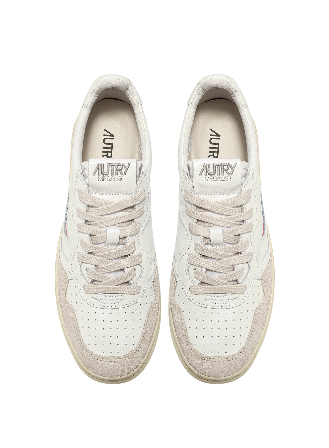 Autry Medalist Low - White - Uomo