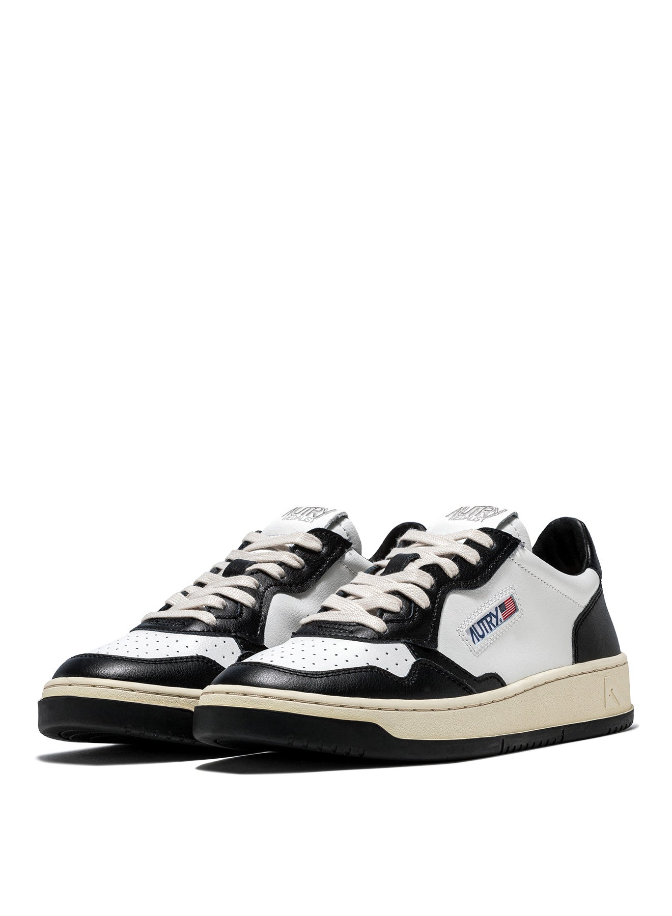Autry Medalist Low - White/Black - Uomo