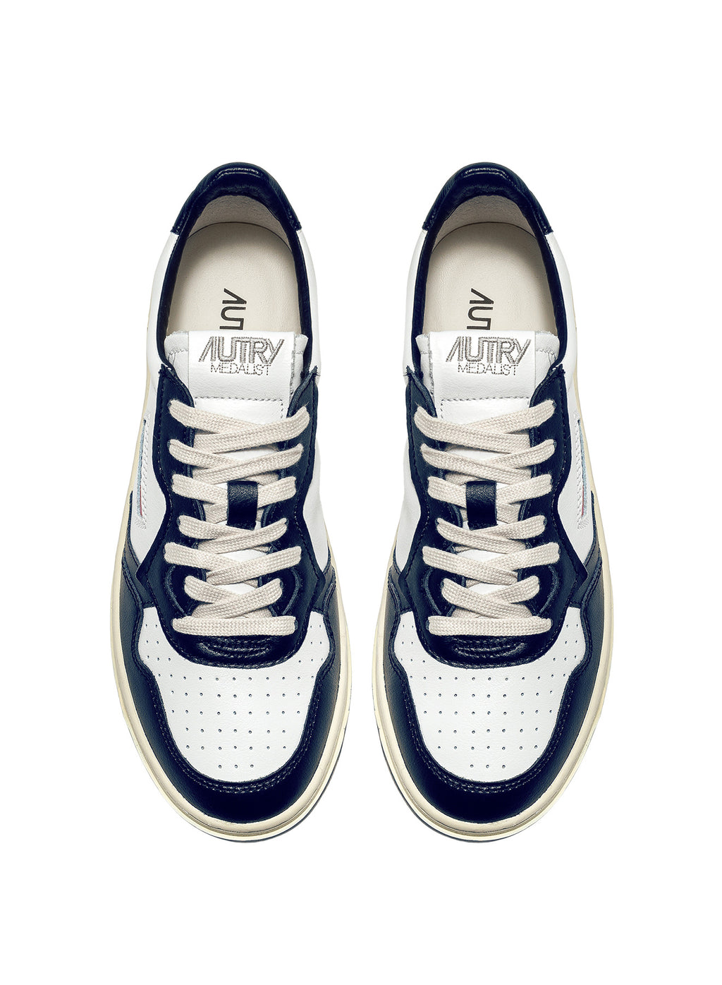 Autry Medalist Low - White/Blue - Uomo
