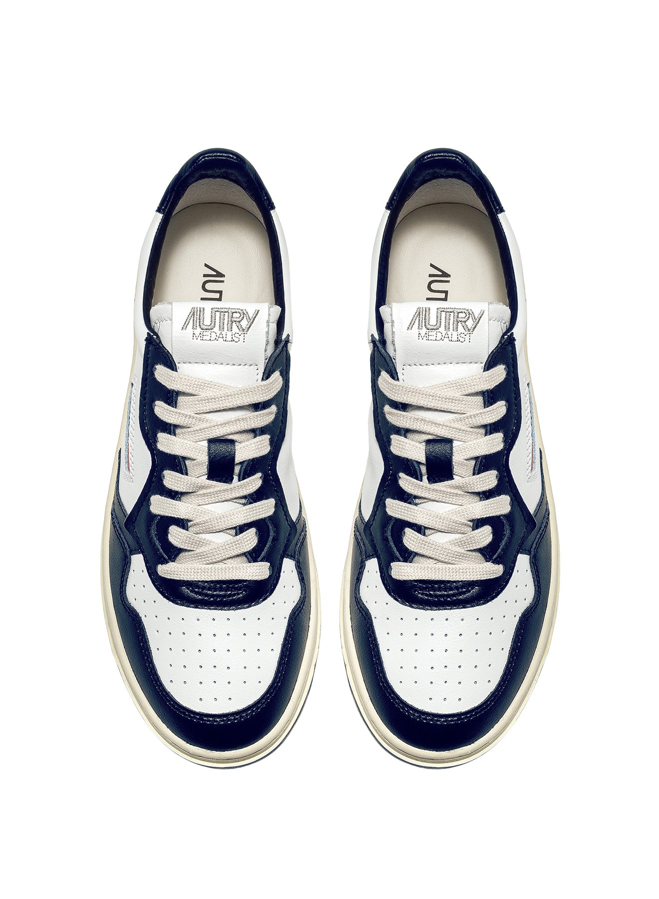 Autry Medalist Low - White/Blue - Uomo