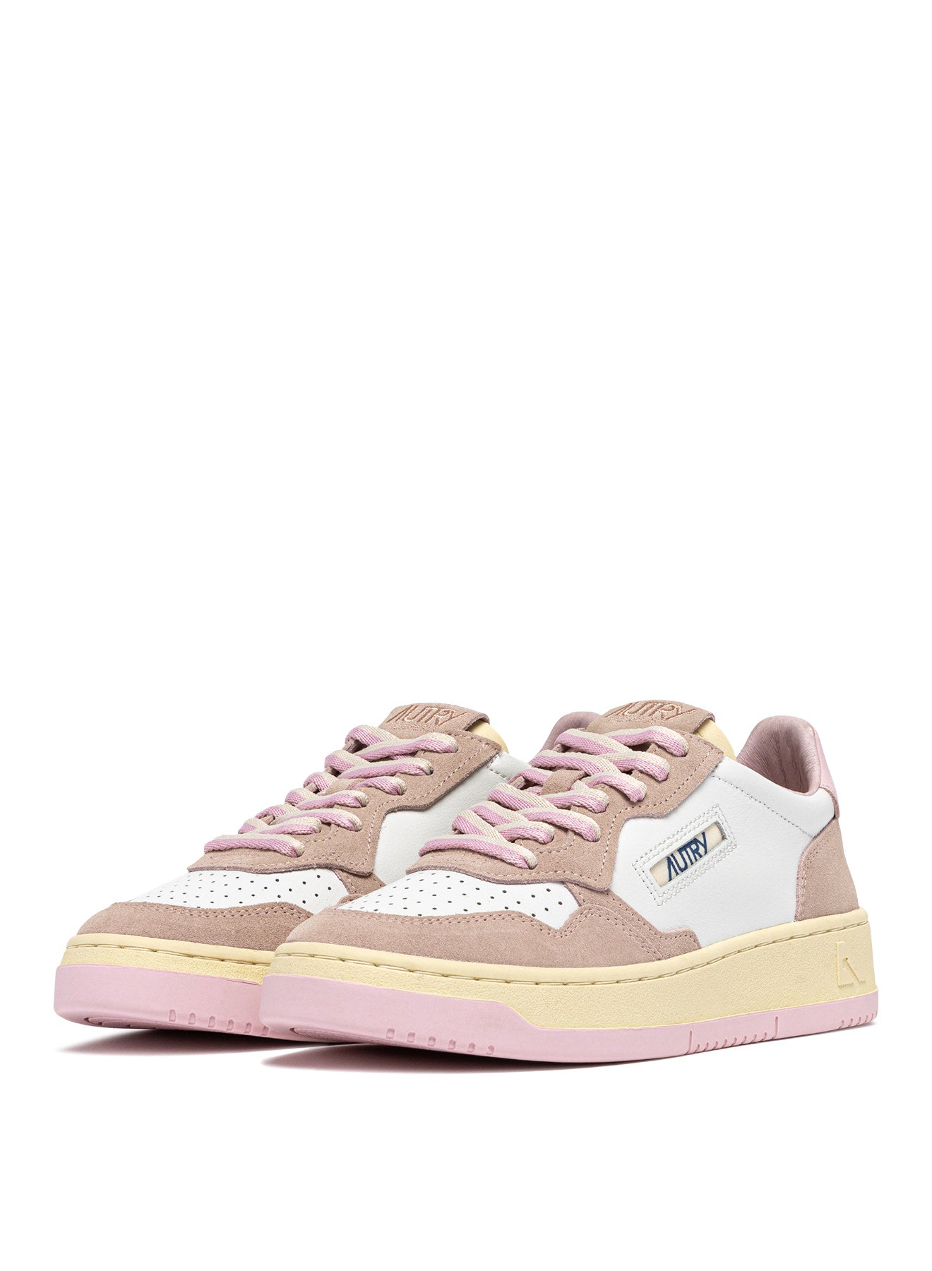 Autry Medalist Low - Pale Lilac/White/Phard - Donna