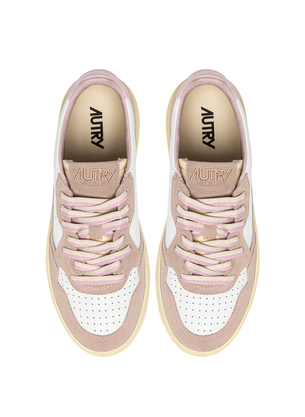 Autry Medalist Low - Pale Lilac/White/Phard - Donna