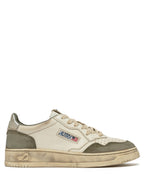 Autry Sup Vint Low - Lizard/Silver - Uomo