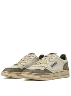 Autry Sup Vint Low - Lizard/Silver - Uomo