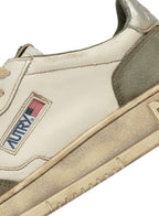 Autry Sup Vint Low - Lizard/Silver - Uomo