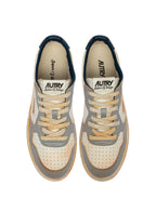 Autry Sup Vint Low - Blue/White/Limestone - Uomo