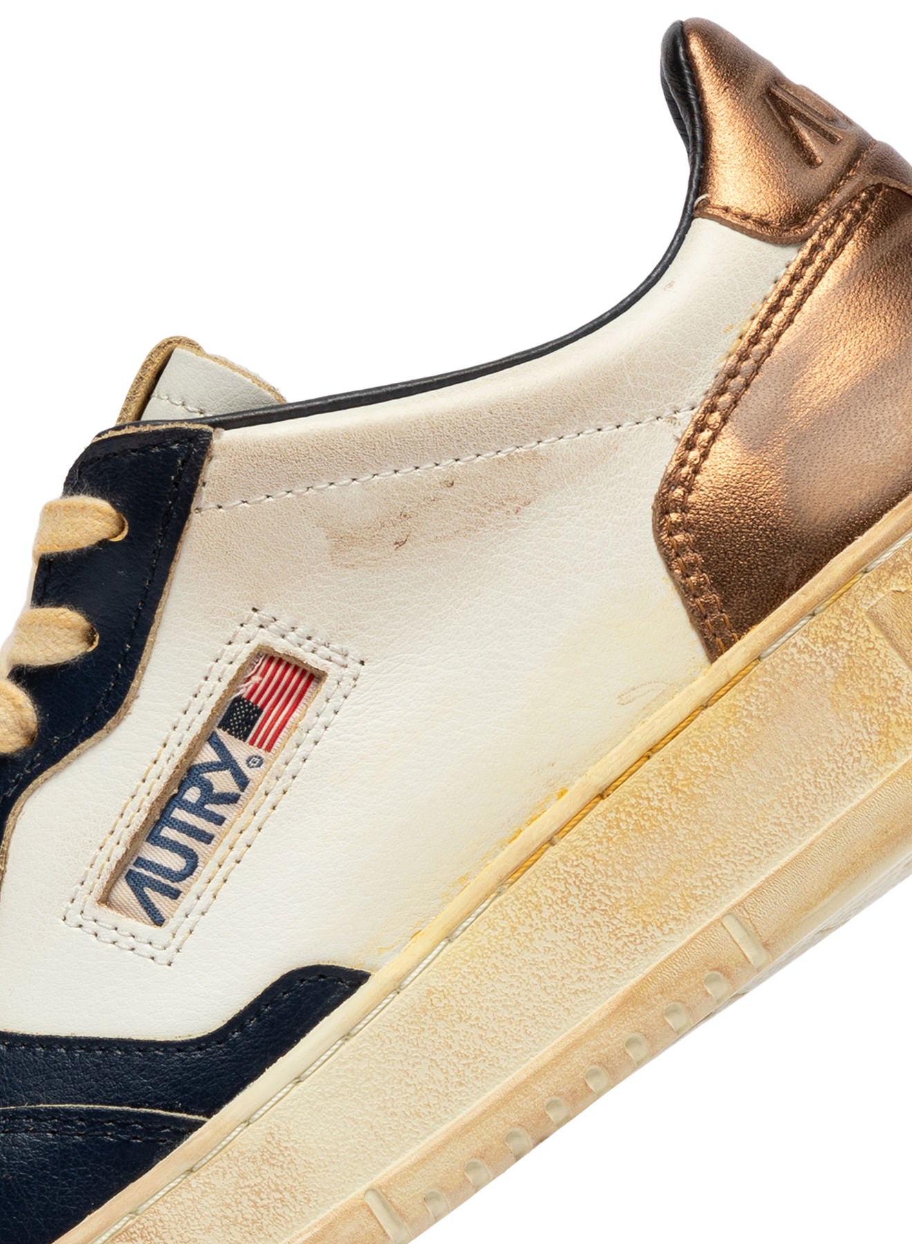 Autry Sup Vint Low - Rame/White/Space - Uomo