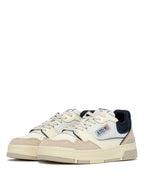 Autry CLC Low - White/Sand/Space Blue - Uomo