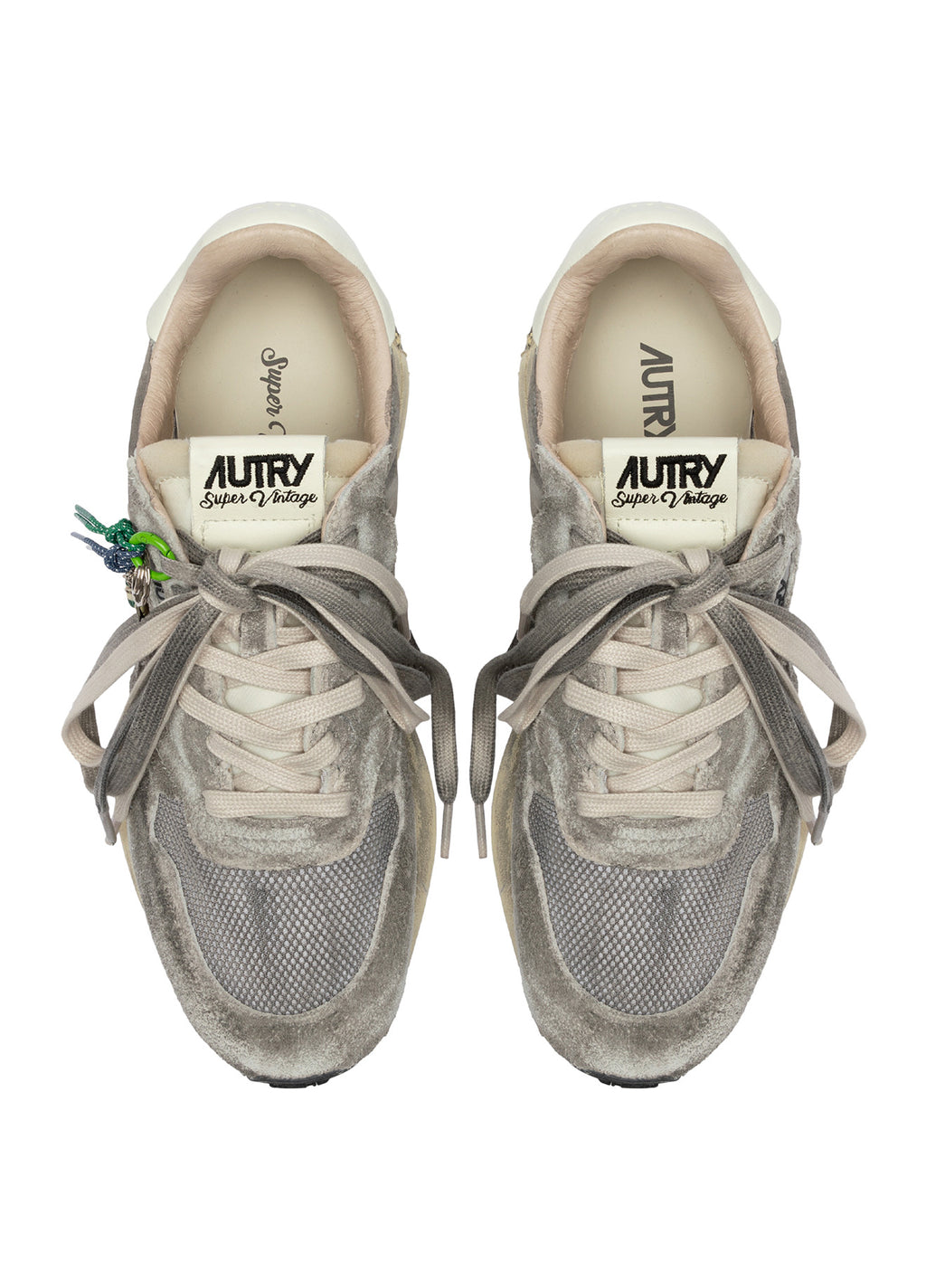 Autry Reelwind Sup Vint Low - White/Black - Uomo