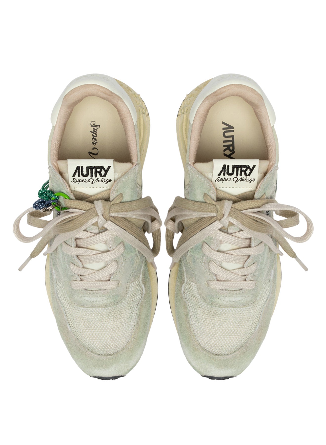 Autry Reelwind Sup Vint Low - White/Salvia - Uomo