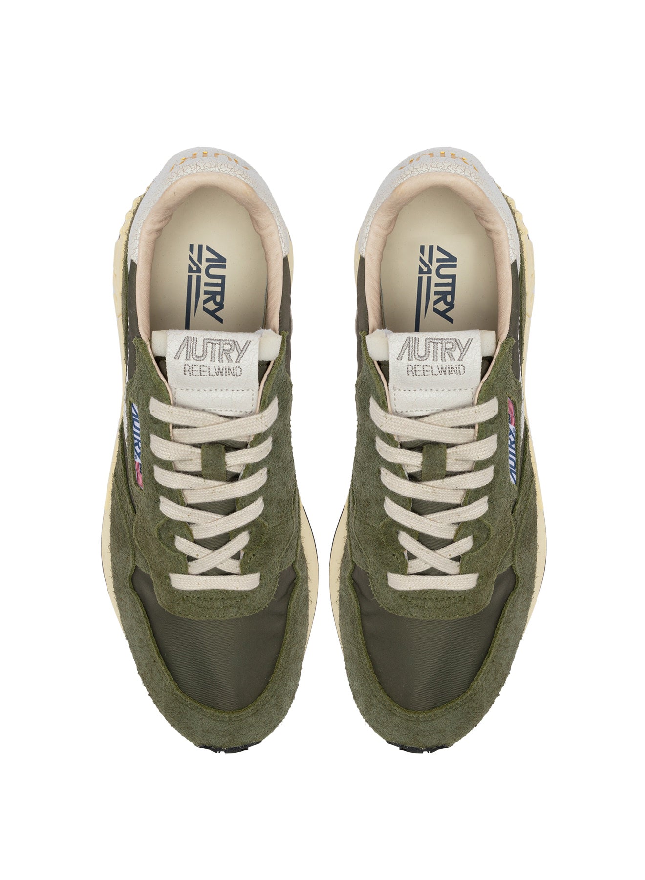 Autry Reelwind Low - White/Salvia - Uomo