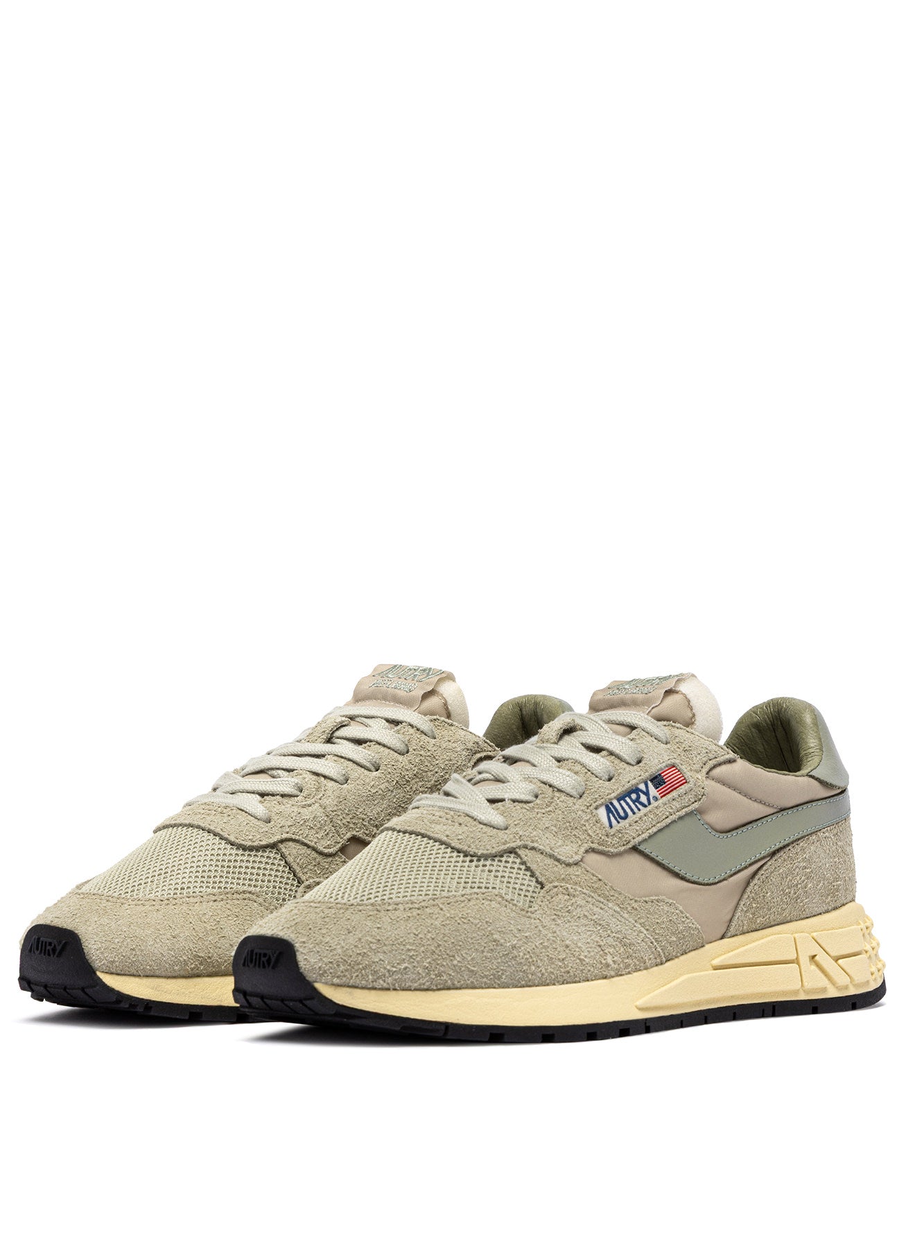 Autry Reelwind Low - Sponge/Sea Grass - Uomo